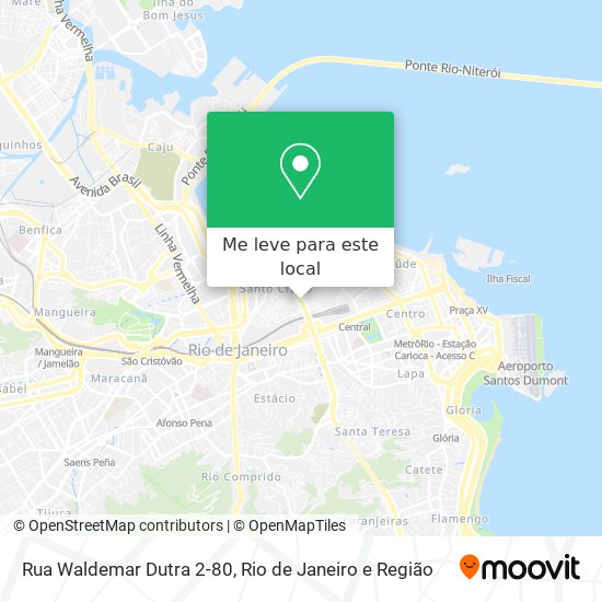 Rua Waldemar Dutra 2-80 mapa