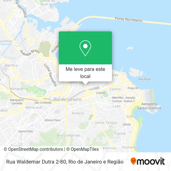 Rua Waldemar Dutra 2-80 mapa