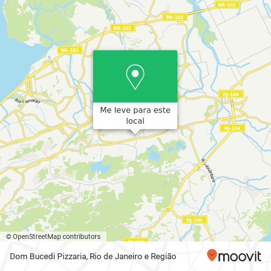 Dom Bucedi Pizzaria mapa