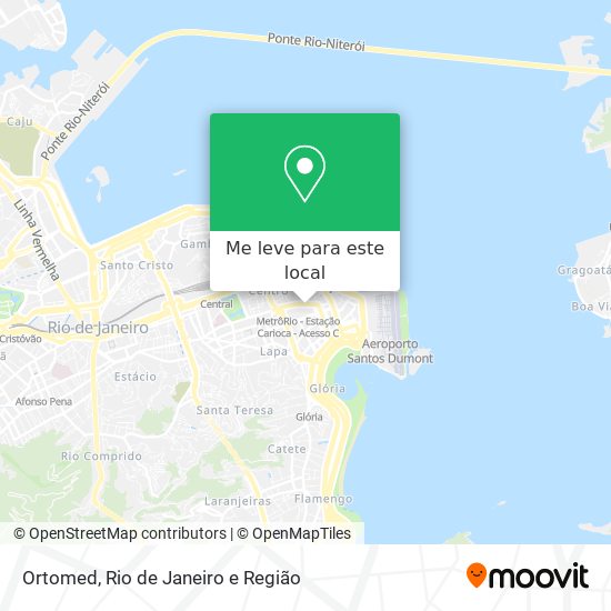 Ortomed mapa
