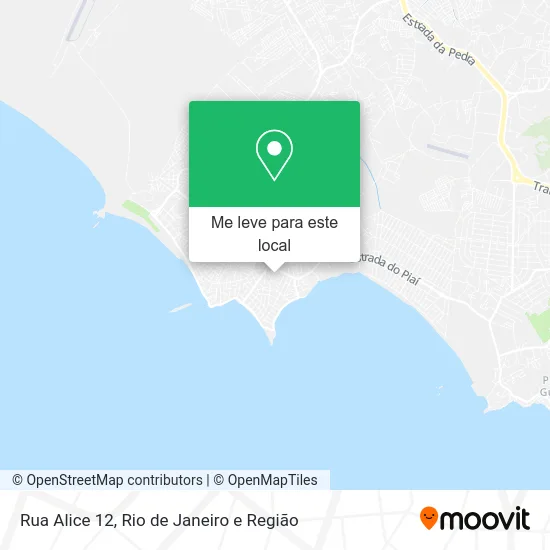 Rua Alice 12 mapa