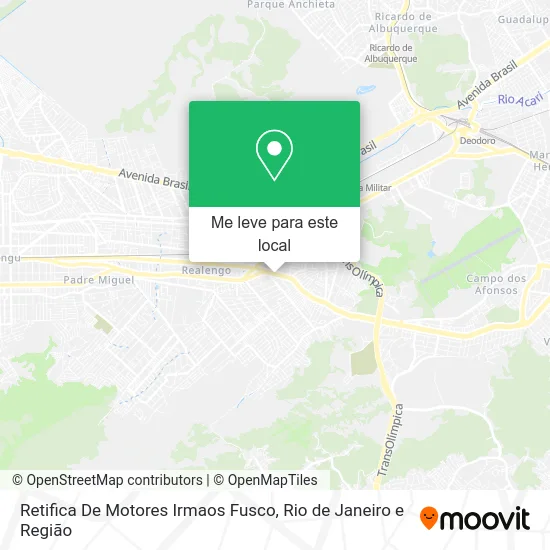 Retifica De Motores Irmaos Fusco mapa