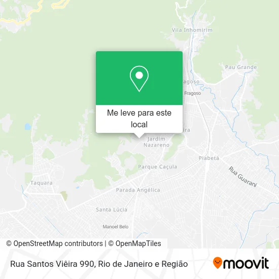 Rua Santos Viêira 990 mapa