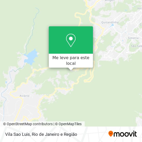 Vila Sao Luis mapa
