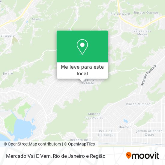 Mercado Vai E Vem mapa