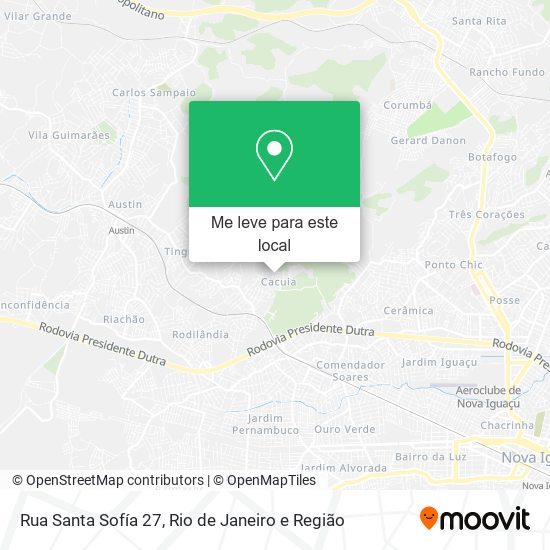Rua Santa Sofía 27 mapa