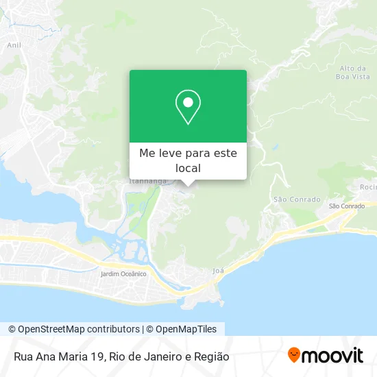 Rua Ana Maria 19 mapa
