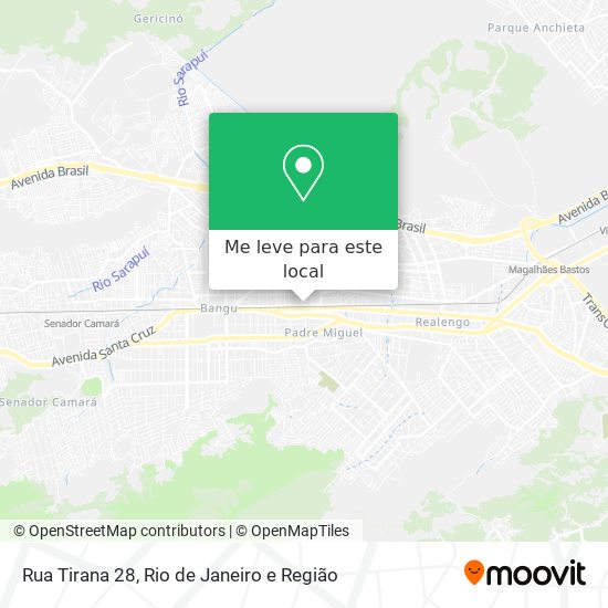 Rua Tirana 28 mapa