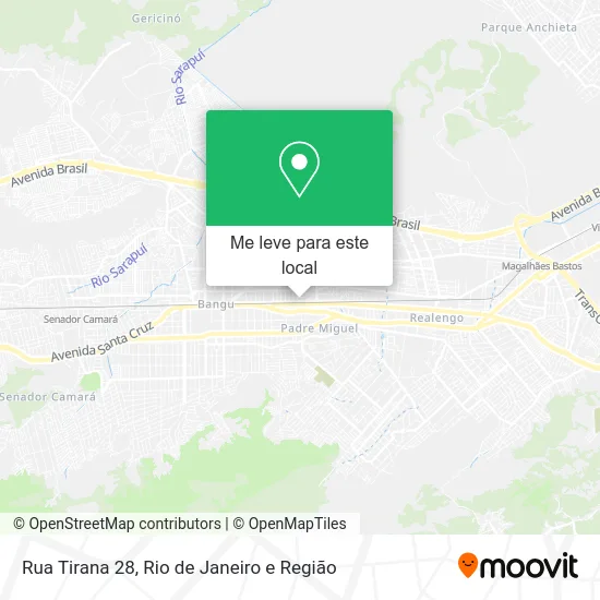 Rua Tirana 28 mapa