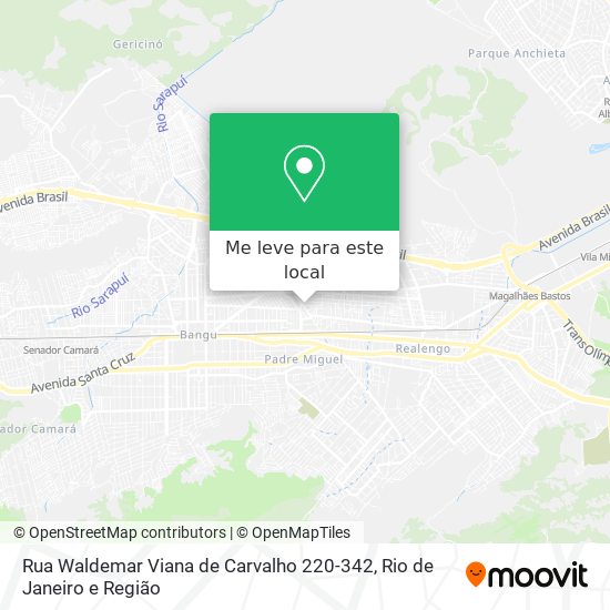 Rua Waldemar Viana de Carvalho 220-342 mapa