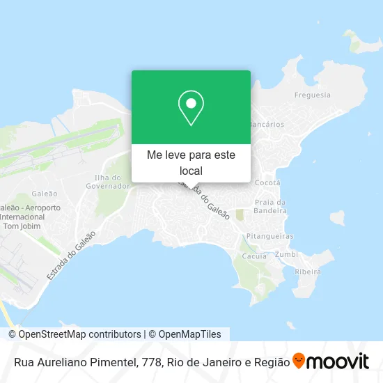 Rua Aureliano Pimentel, 778 mapa