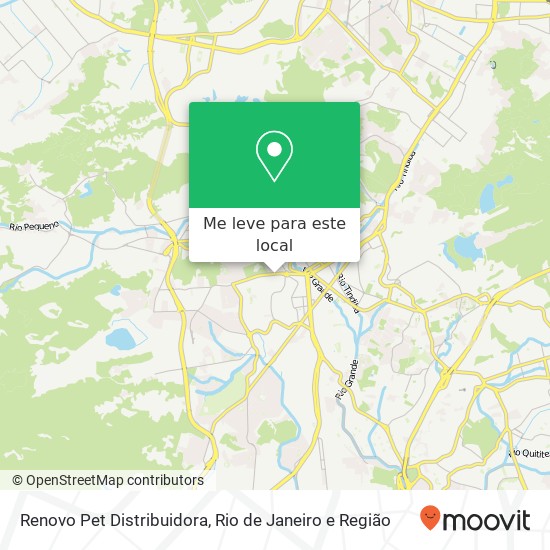 Renovo Pet Distribuidora mapa