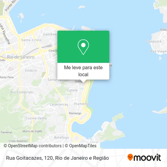 Rua Goitacazes, 120 mapa