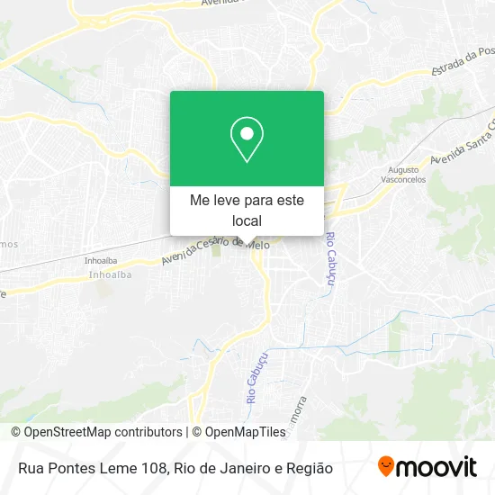 Rua Pontes Leme 108 mapa