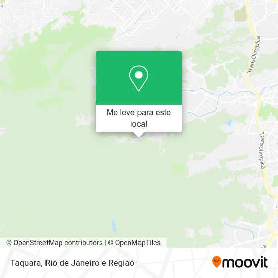 Taquara mapa