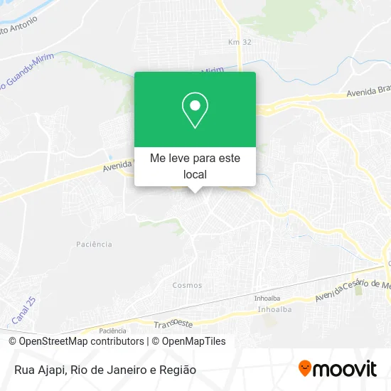 Rua Ajapi mapa