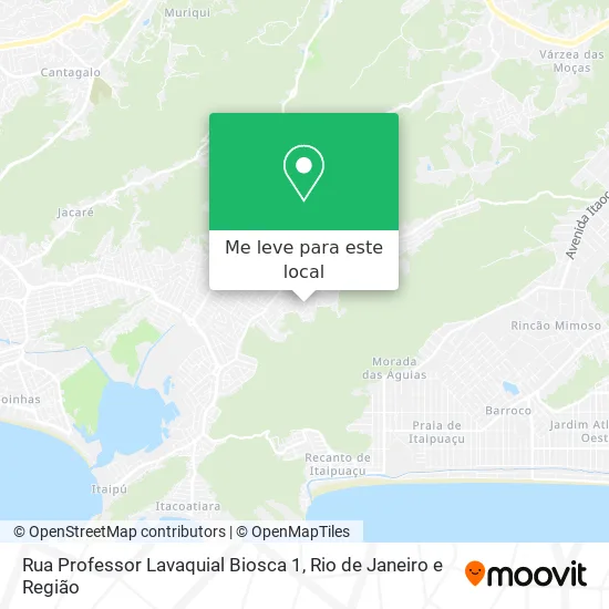 Rua Professor Lavaquial Biosca 1 mapa