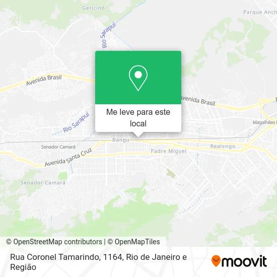 Rua Coronel Tamarindo, 1164 mapa