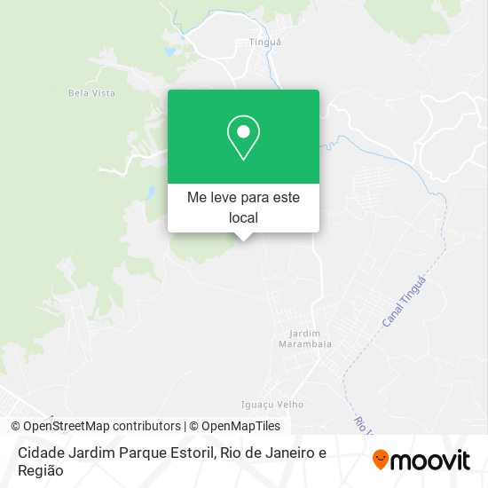Cidade Jardim Parque Estoril mapa