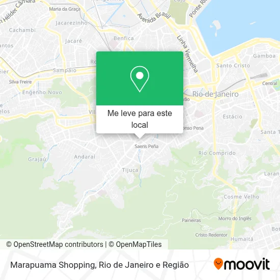 Marapuama Shopping mapa