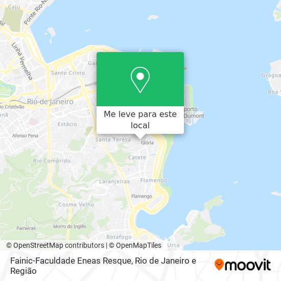Fainic-Faculdade Eneas Resque mapa