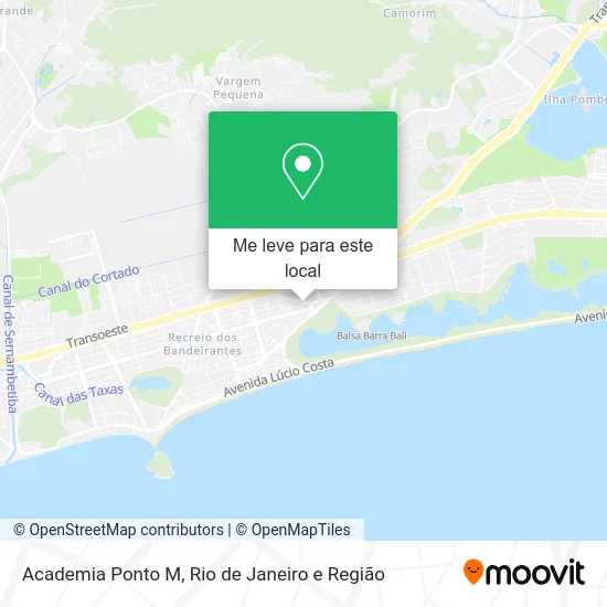 Academia Ponto M mapa