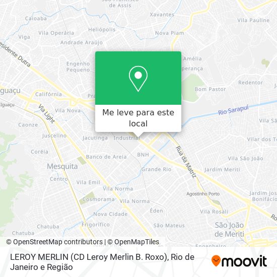 LEROY MERLIN (CD Leroy Merlin B. Roxo) mapa