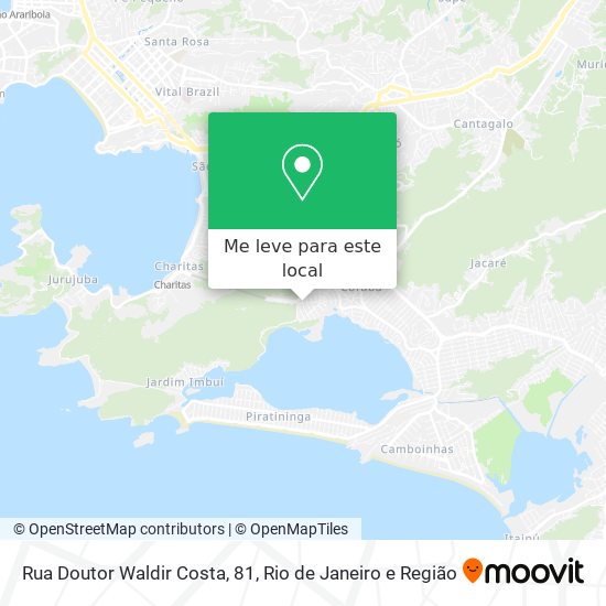 Rua Doutor Waldir Costa, 81 mapa