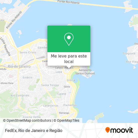 FedEx mapa