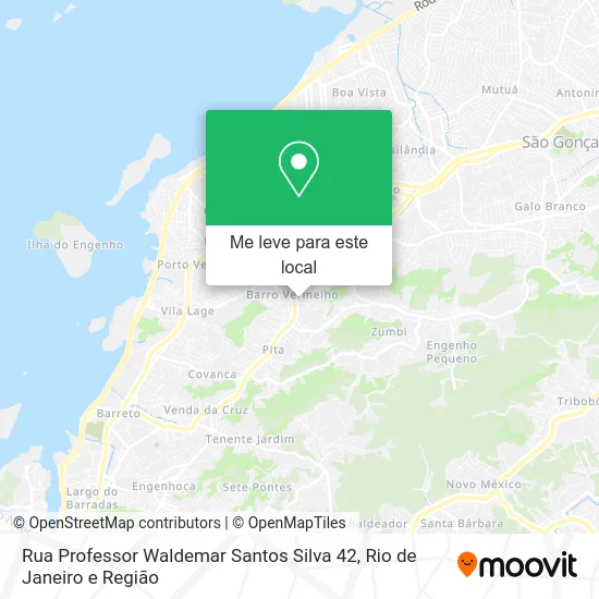 Rua Professor Waldemar Santos Silva 42 mapa