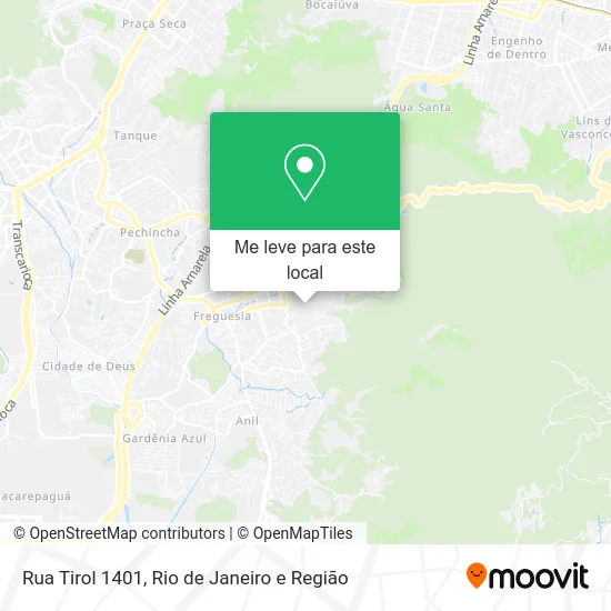 Rua Tirol 1401 mapa