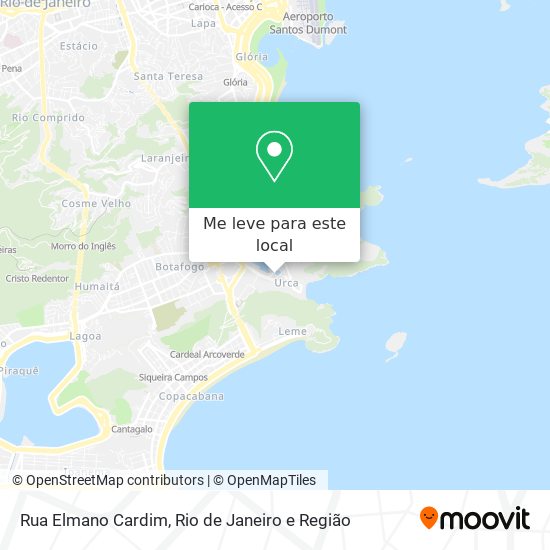 Rua Elmano Cardim mapa