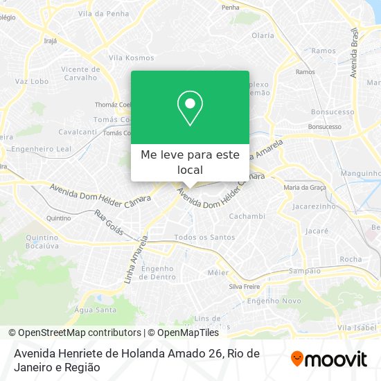 Avenida Henriete de Holanda Amado 26 mapa