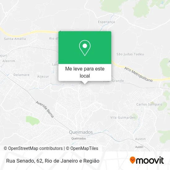 Rua Senado, 62 mapa