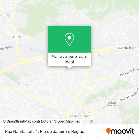 Rua Nanita Lutz 1 mapa