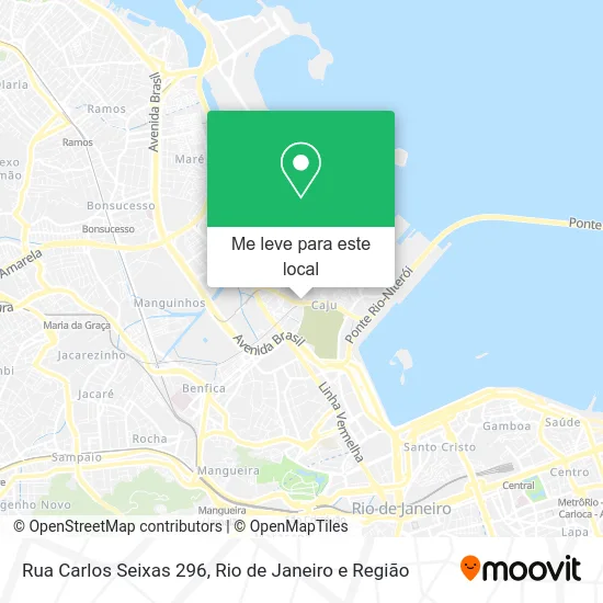 Rua Carlos Seixas 296 mapa