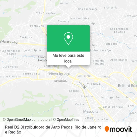Real D2 Distribuidora de Auto Pecas mapa