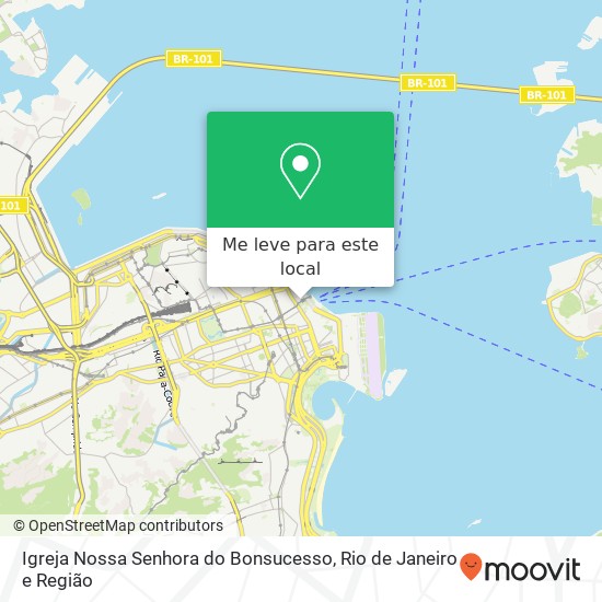 Igreja Nossa Senhora do Bonsucesso mapa