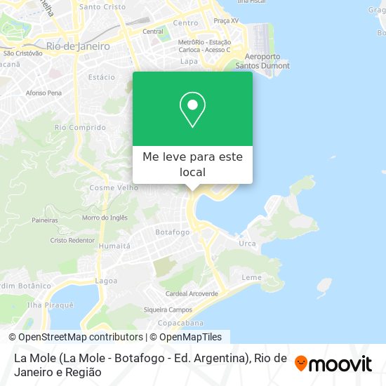 La Mole (La Mole - Botafogo - Ed. Argentina) mapa