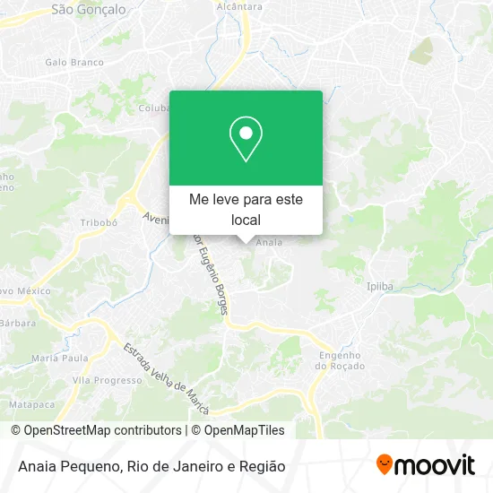 Anaia Pequeno mapa