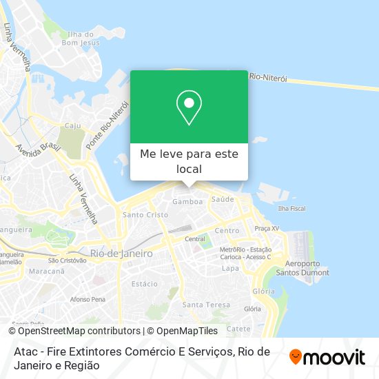 Atac - Fire Extintores Comércio E Serviços mapa