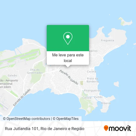 Rua Jutlandia 101 mapa
