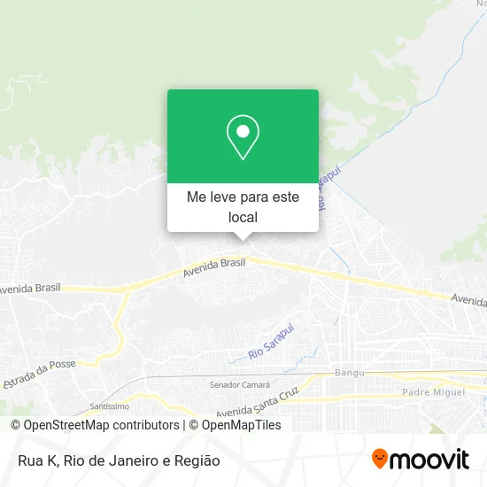 Rua K mapa
