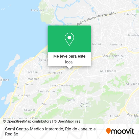 Cemi Centro Medico Integrado mapa