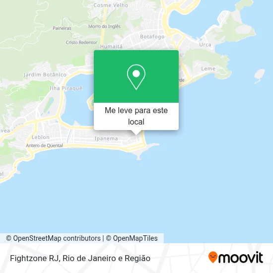 Fightzone RJ mapa