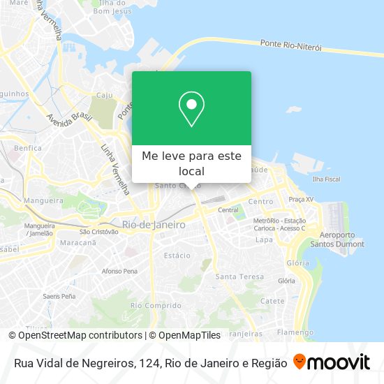 Rua Vidal de Negreiros, 124 mapa