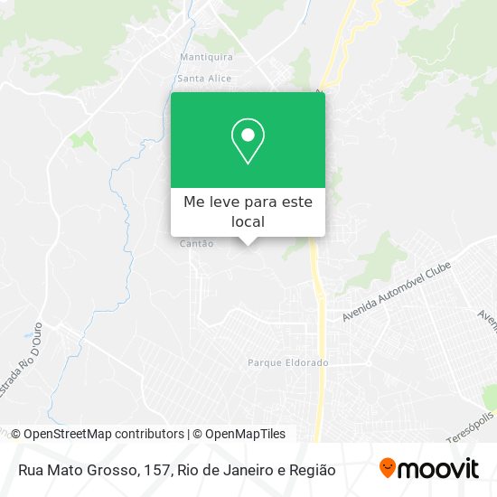 Rua Mato Grosso, 157 mapa