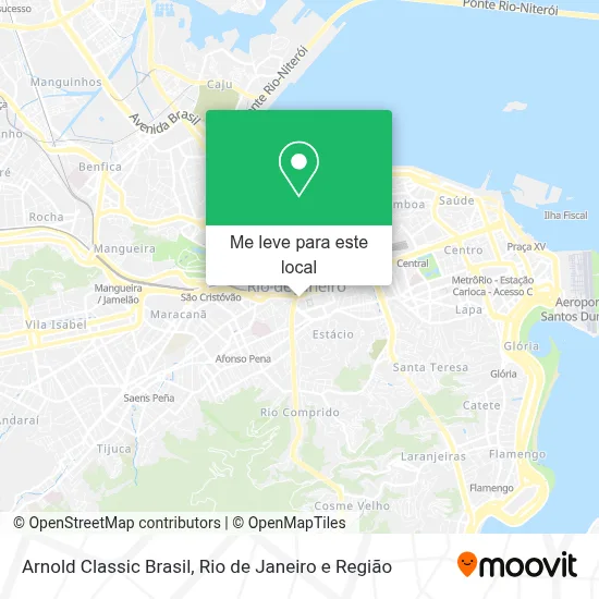 Arnold Classic Brasil mapa