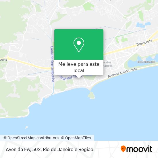Avenida Fw, 502 mapa