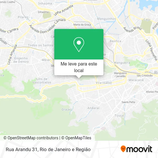 Rua Arandu 31 mapa